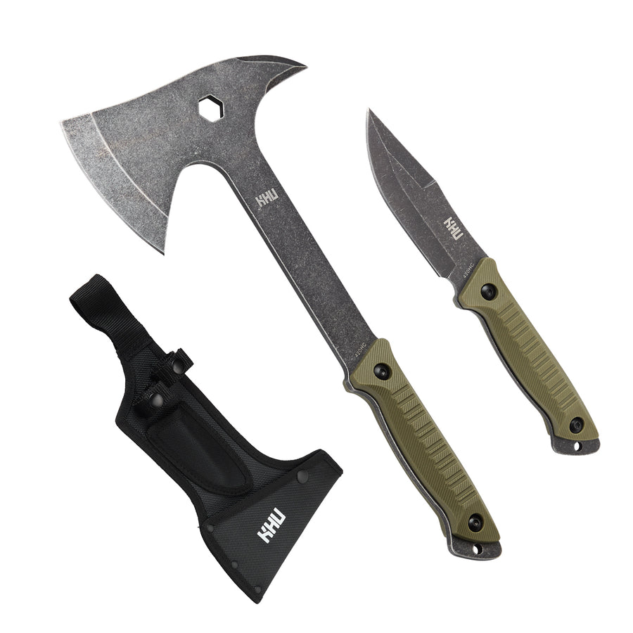 Axe knife combo