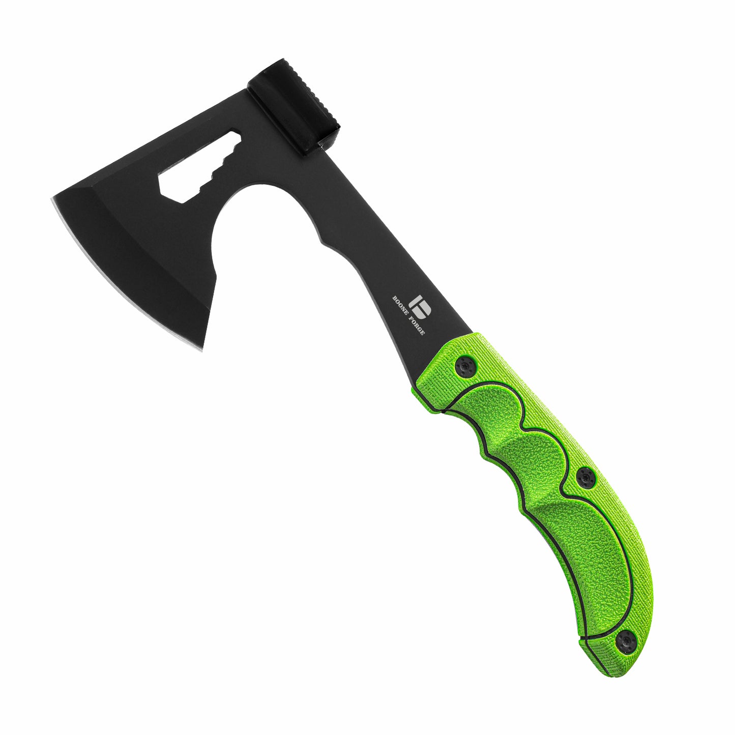 KHU Hacha Supervivencia Hacha leña Tomahawk Hacha Bushcraft Hacha de camping - Con Funda para Caza, Pesca, Camping, Outdoor, Supervivencia y Bushcraft