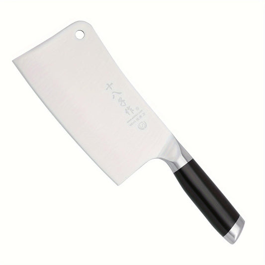 SHI BA ZI ZUO Chef's knife Kitchen knife High-quality stainless steel butcher knife Chinese cutting knife with full tang blade for cutting meat from bone